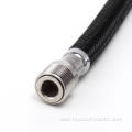 Black Nylon Braided Flexible Kitchen Faucet Hose